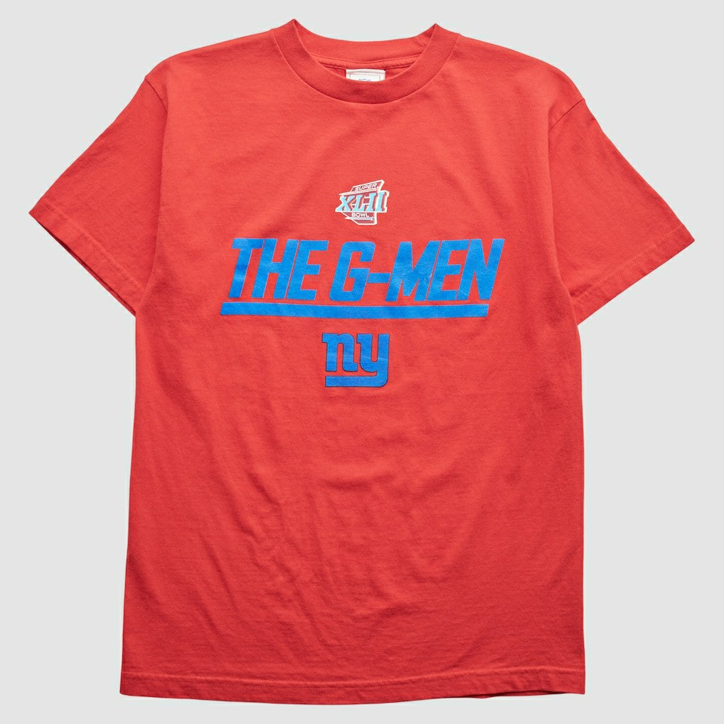 New York Giants NFL 2000s T-Shirt - Red Vintage on sale