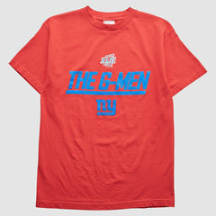 New York Giants NFL 2000s T-Shirt - Red Vintage on sale