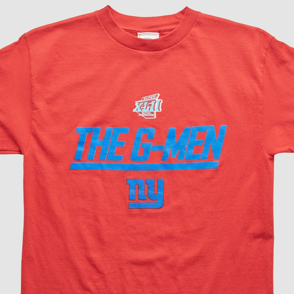 New York Giants NFL 2000s T-Shirt - Red Vintage on sale