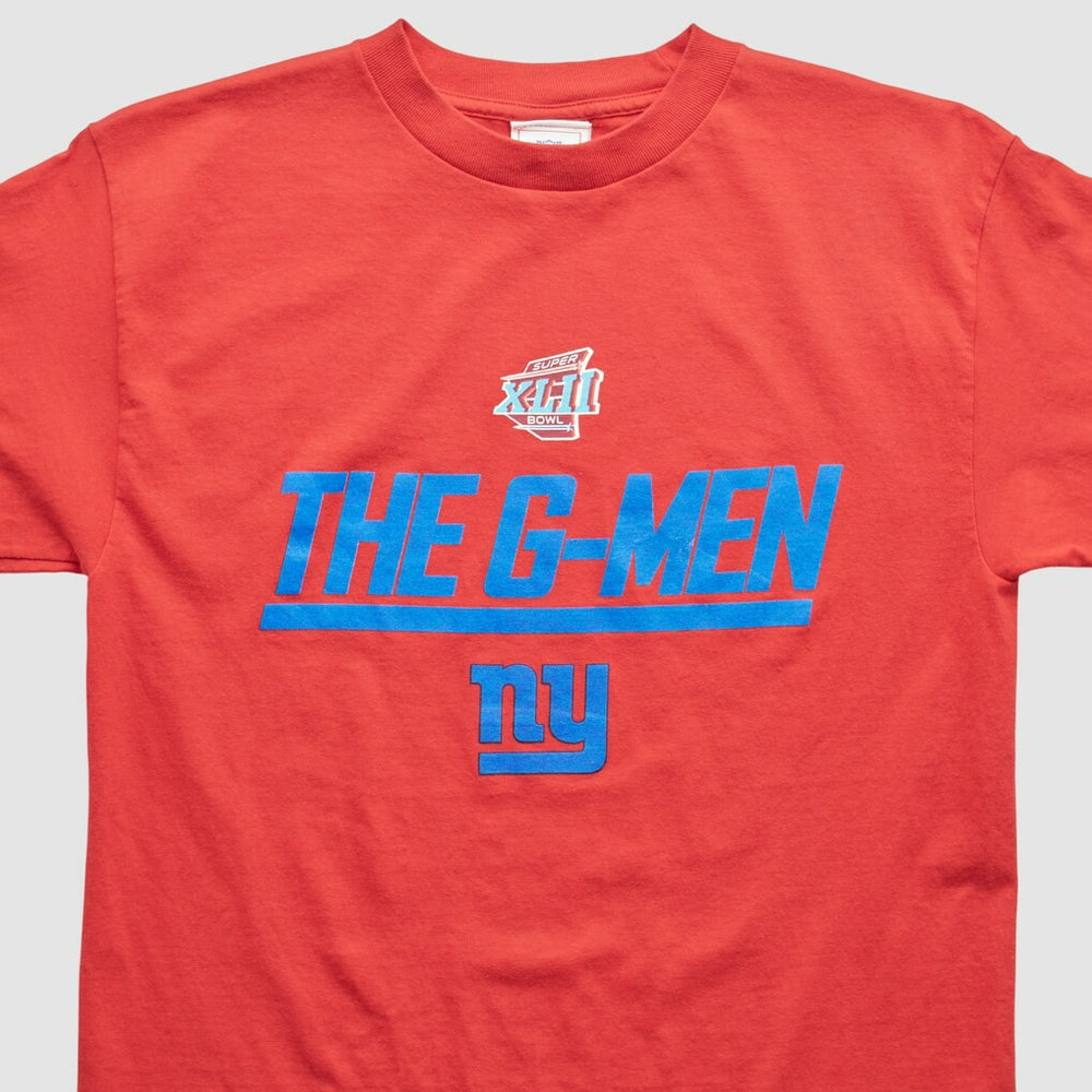 New York Giants NFL 2000s T-Shirt - Red Vintage on sale
