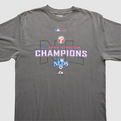 Philadelphia Phillies 2008 T-Shirt Gray Vintage