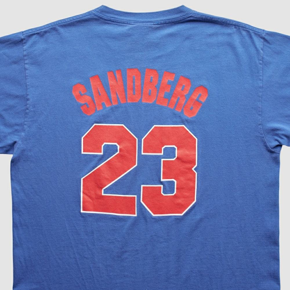 Chicago Cubs Cooperstown Collection 2000s T-Shirt Blue Vintage