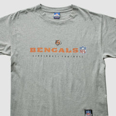 Cincinnati Bengals Reebok 2000s T-Shirt - Gray Vintage outlet