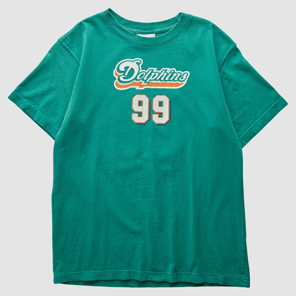 Miami Dolphins 2000s T-Shirt - Green Vintage for sale