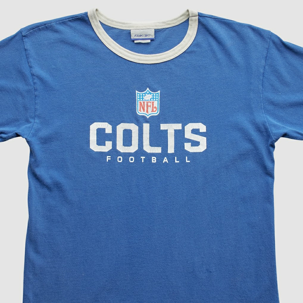 Indianapolis Colts Reebok 2000s T-Shirt - Blue Vintage for sale