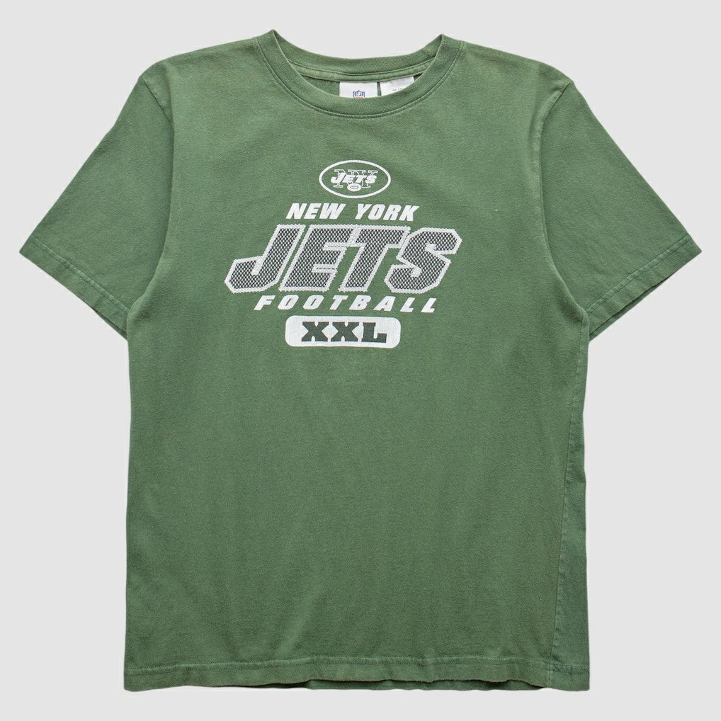 New York Jets NFL 2000s T-Shirt - Green Vintage for sale