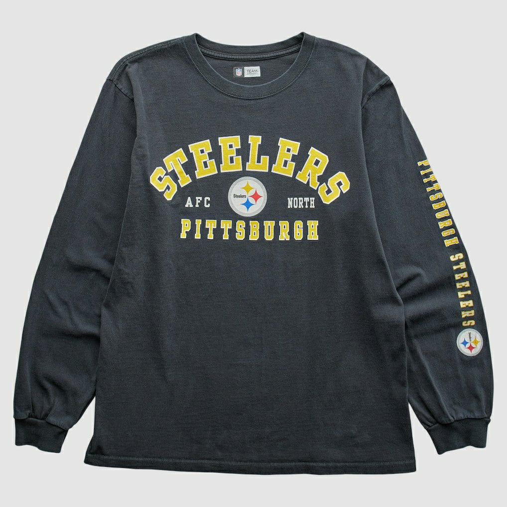 Pittsburgh Steelers 2010s T-Shirt - Black Vintage on sale