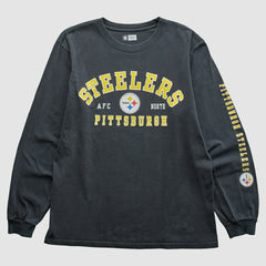 Pittsburgh Steelers 2010s T-Shirt - Black Vintage on sale