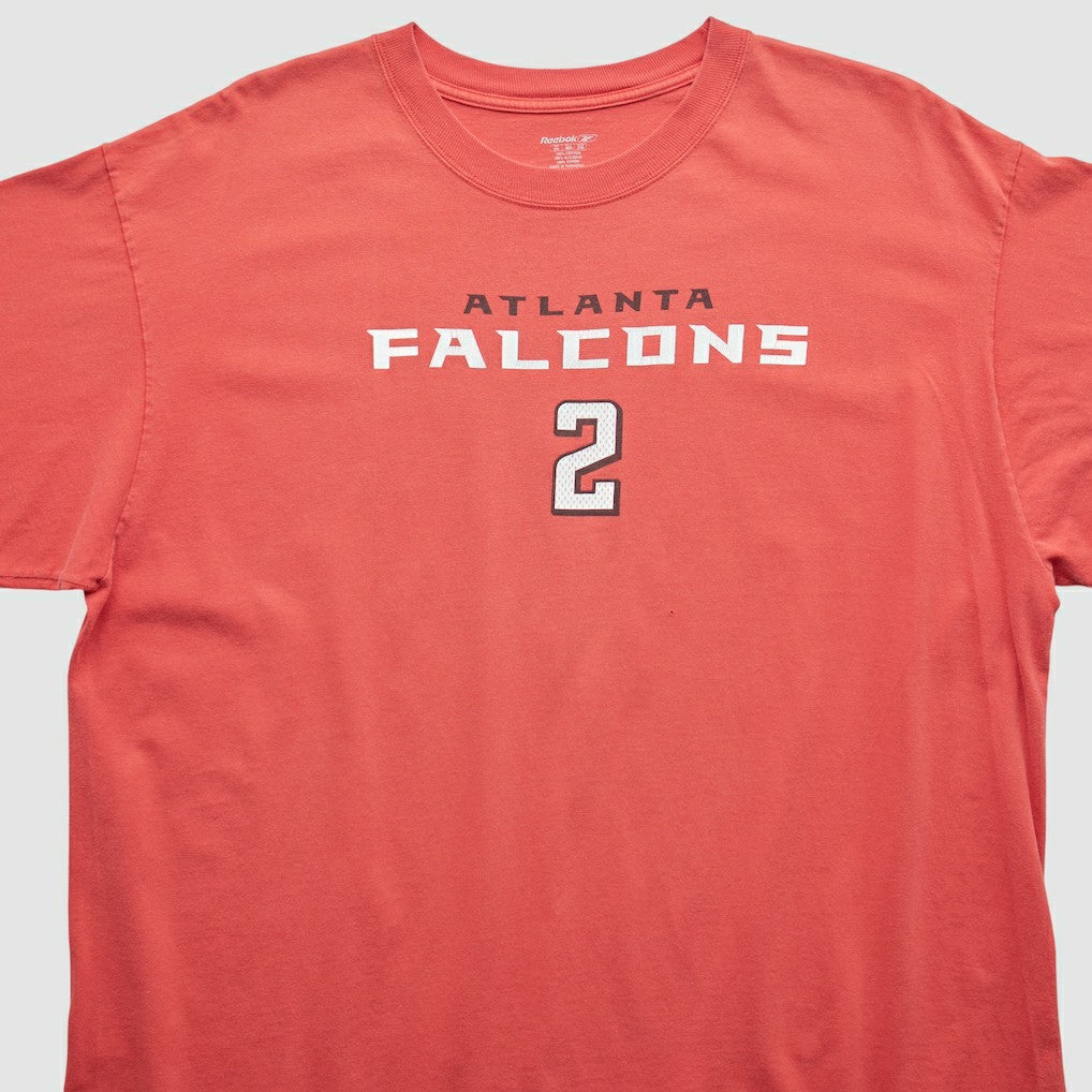 Atlanta Falcons Reebok 2010 T-Shirt - Red Vintage on sale