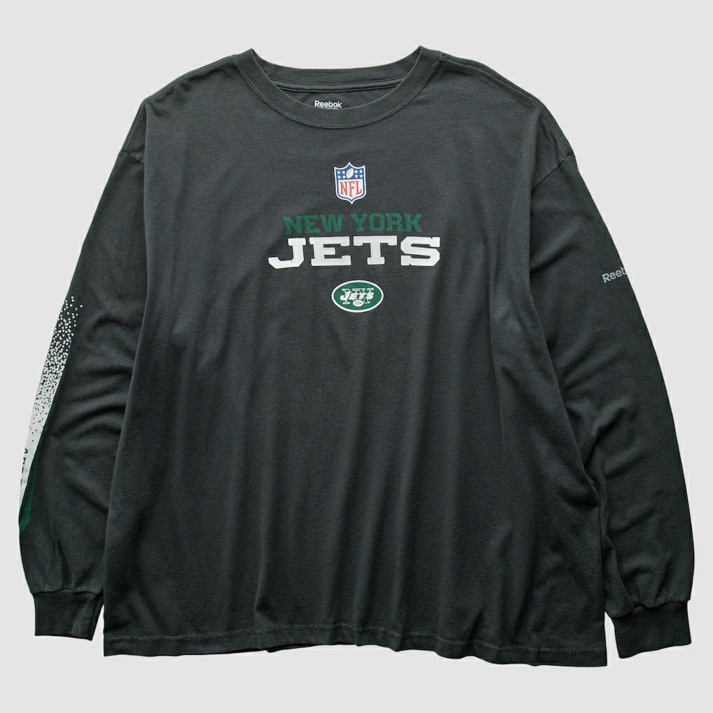 New York Jets Reebok 2000s T-Shirt - Black Vintage outlet