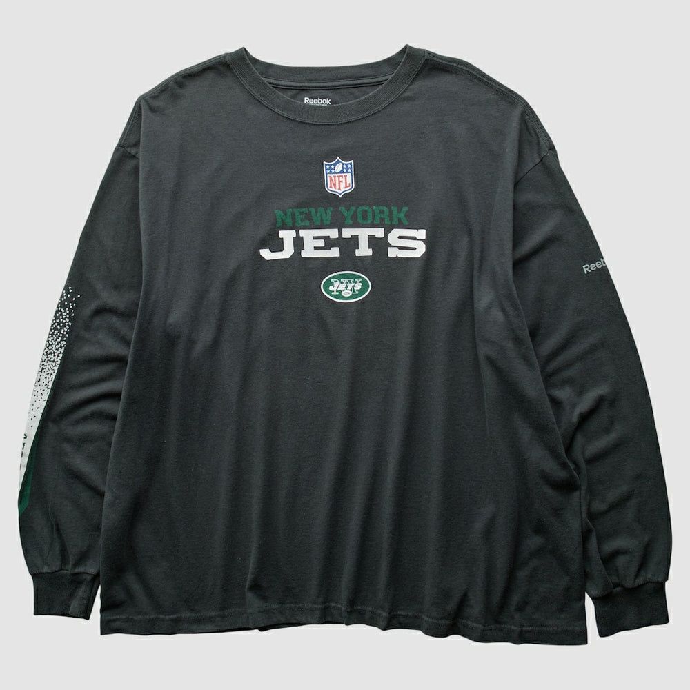 New York Jets Reebok 2000s T-Shirt - Black Vintage outlet