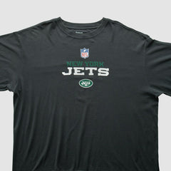 New York Jets Reebok 2000s T-Shirt - Black Vintage outlet