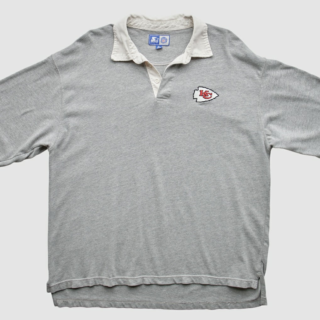 Kansas City Chiefs Starter 90s Sweatshirt - Gray Vintage discount