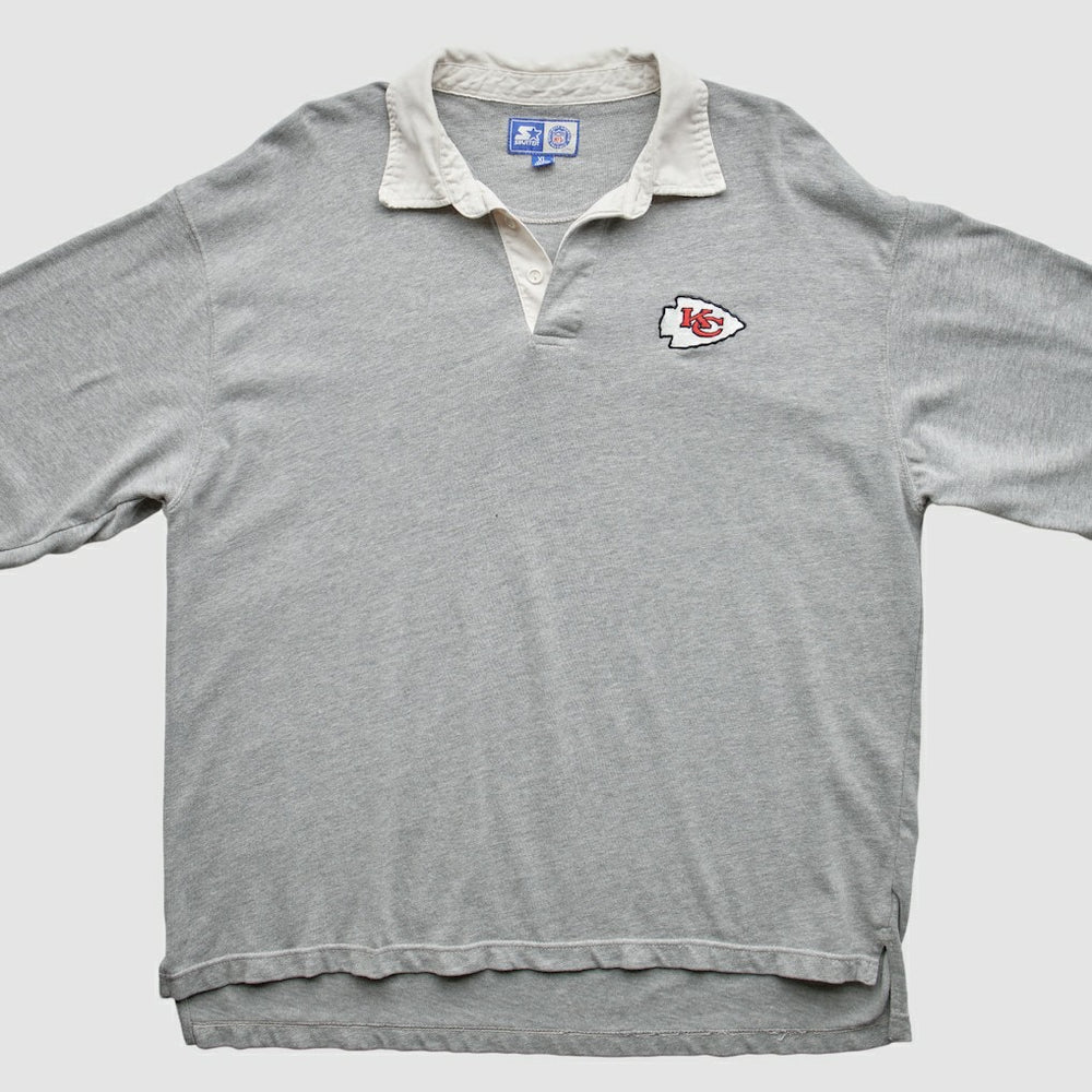 Kansas City Chiefs Starter 90s Sweatshirt - Gray Vintage discount