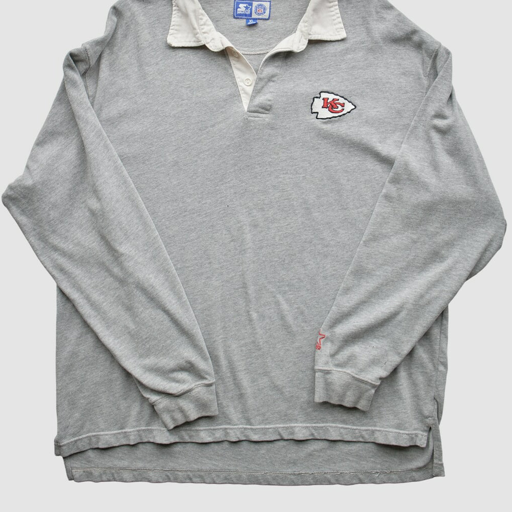 Kansas City Chiefs Starter 90s Sweatshirt - Gray Vintage discount