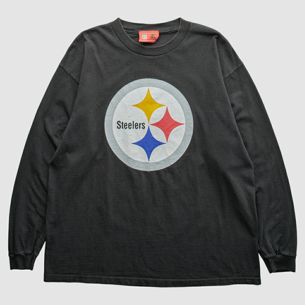 Pittsburgh Steelers NFL 2000s T-Shirt - Black Vintage for sale