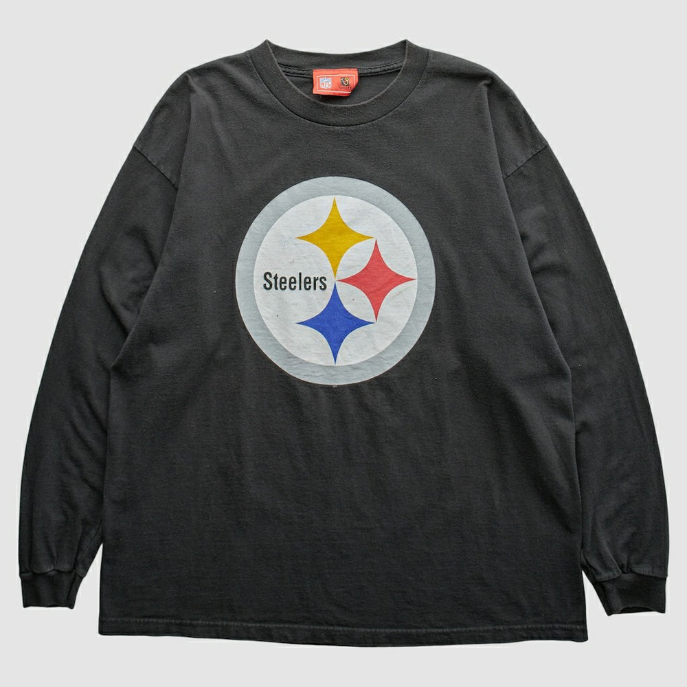 Pittsburgh Steelers NFL 2000s T-Shirt - Black Vintage for sale