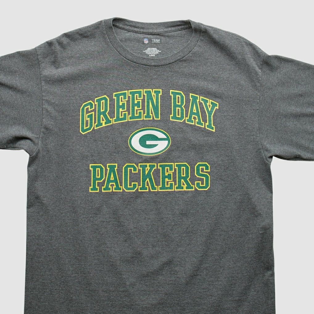 Green Bay Packers 2010s T-Shirt - Gray Vintage online
