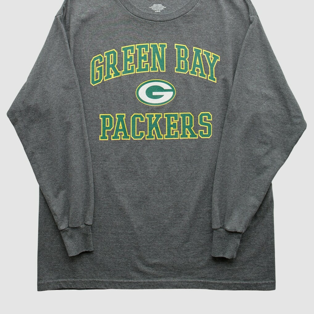 Green Bay Packers 2010s T-Shirt - Gray Vintage online