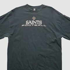 New Orleans Saints 2010s T-Shirt - Black Vintage discount
