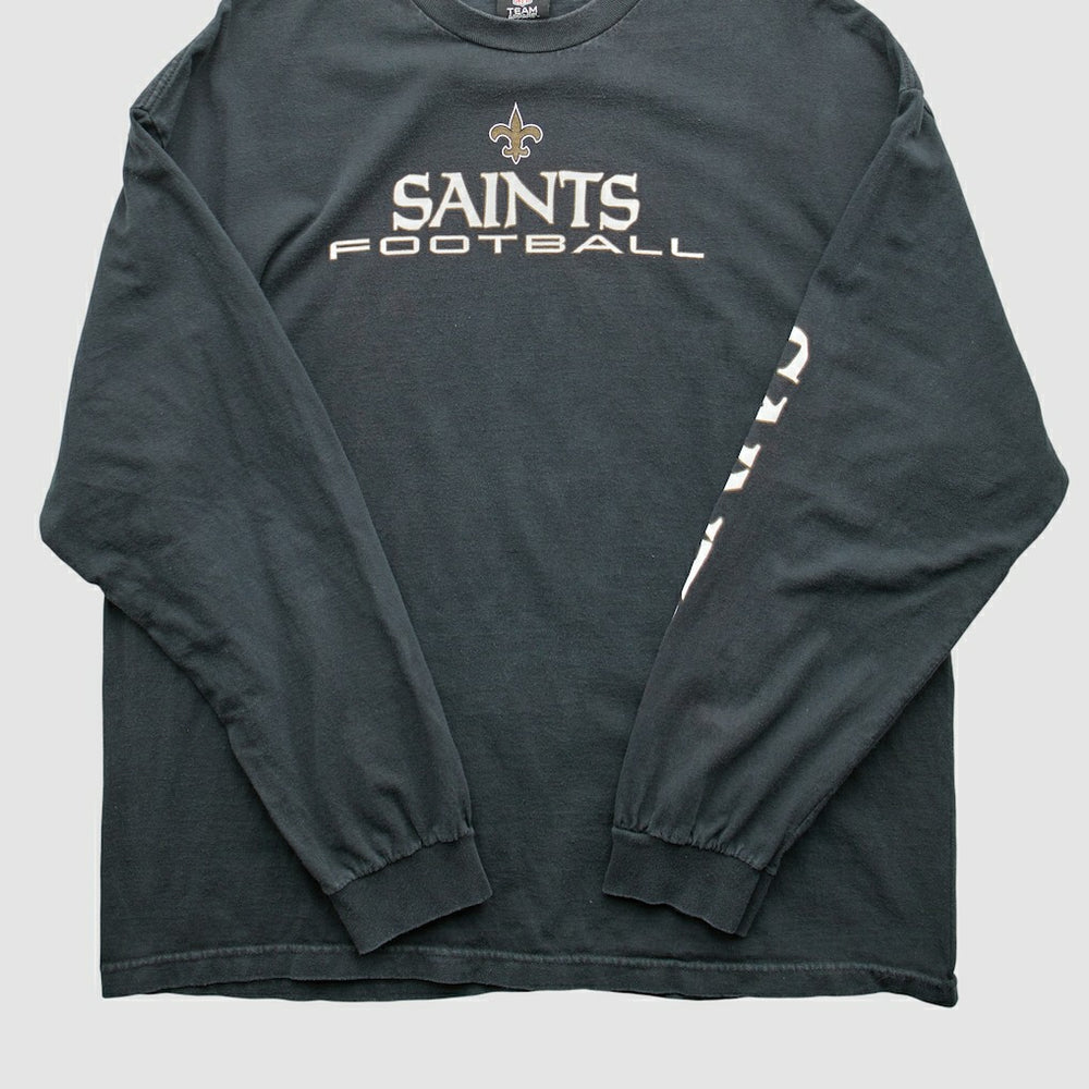 New Orleans Saints 2010s T-Shirt - Black Vintage discount