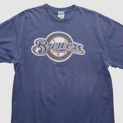 Milwaukee Brewers 2000s T-Shirt Navy Vintage