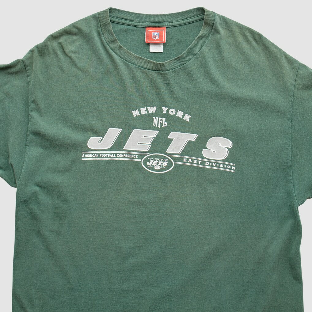 New York Jets NFL 2000s T-Shirt - Green Vintage on sale