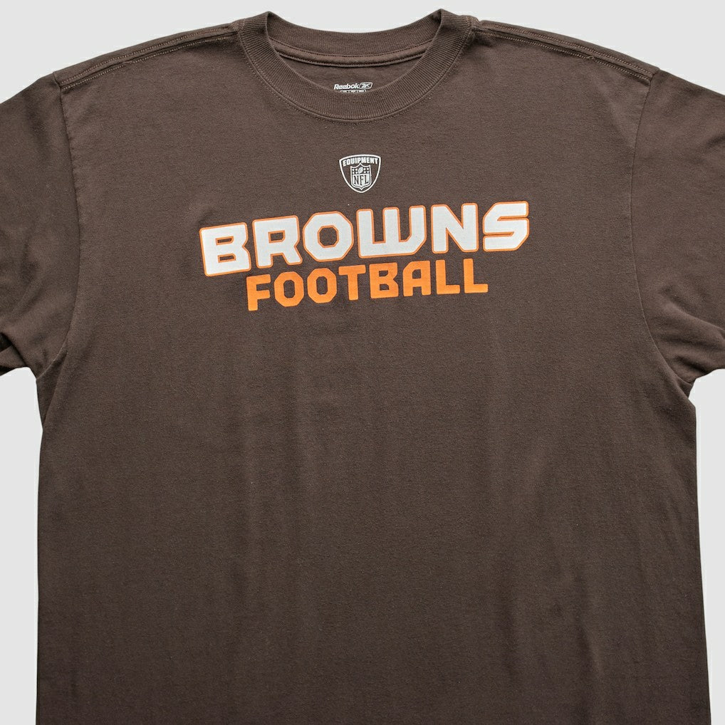Cleveland Browns Reebok 2000s T-Shirt - Brown Vintage discount