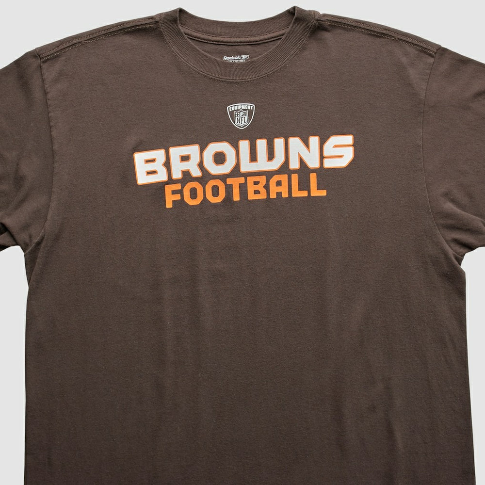 Cleveland Browns Reebok 2000s T-Shirt - Brown Vintage discount