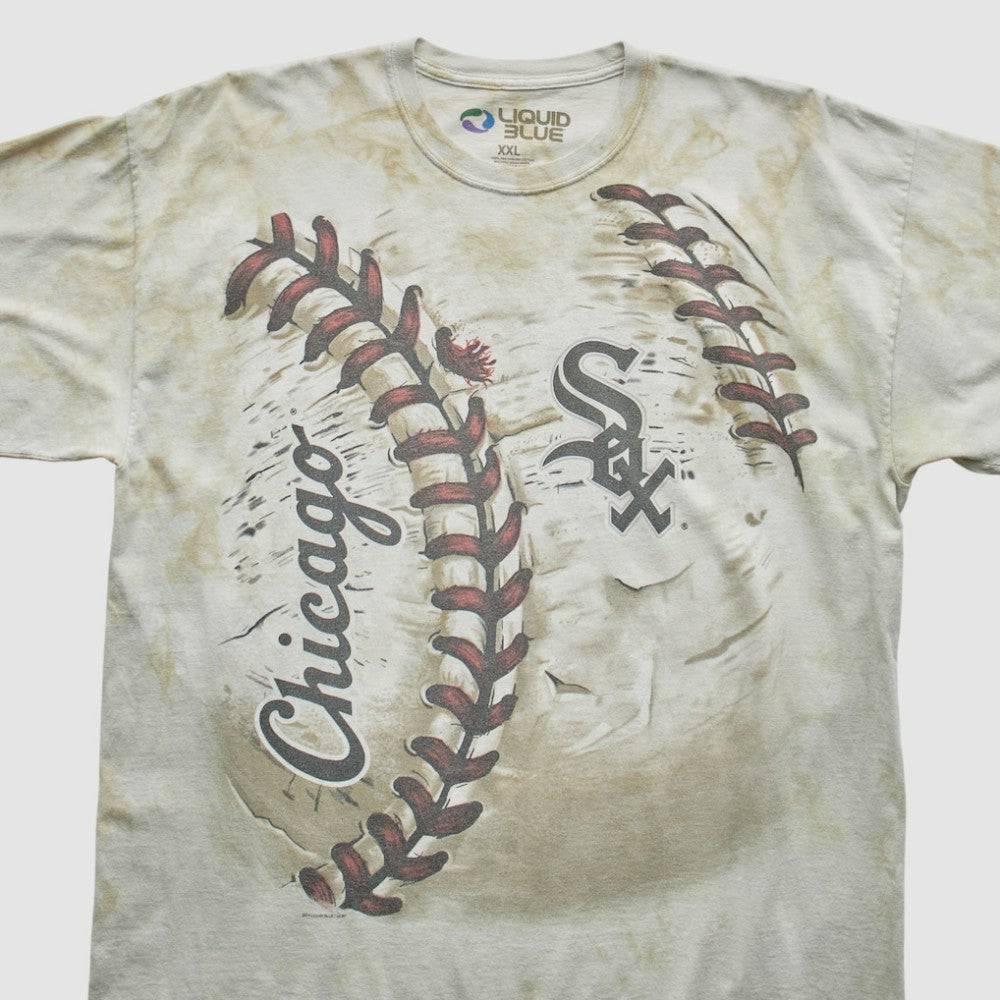 Chicago White Sox Liquid Blue 2014 T-Shirt Beige Vintage