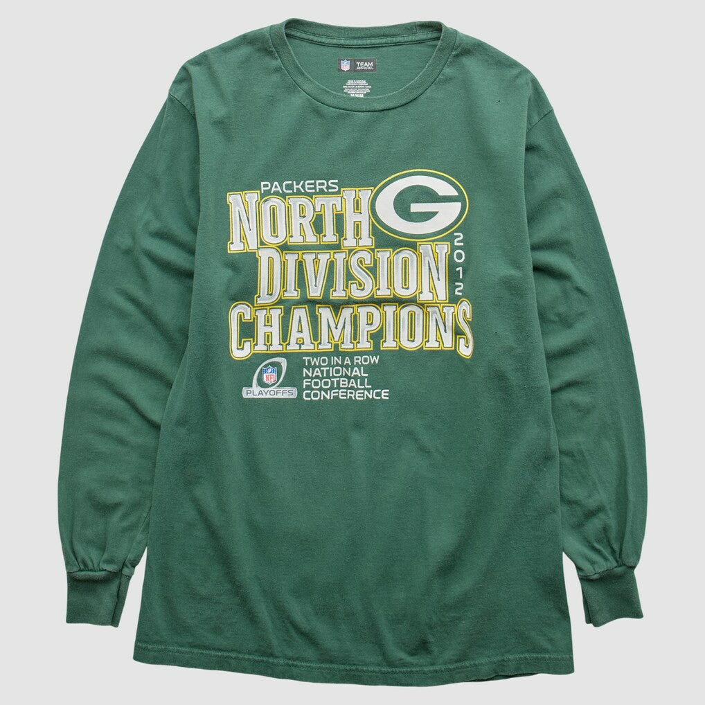 Green Bay Packers 2012 T-Shirt - Green Vintage outlet