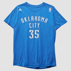 Oklahoma City Thunder 2000s T-Shirt - Blue Vintage cheap