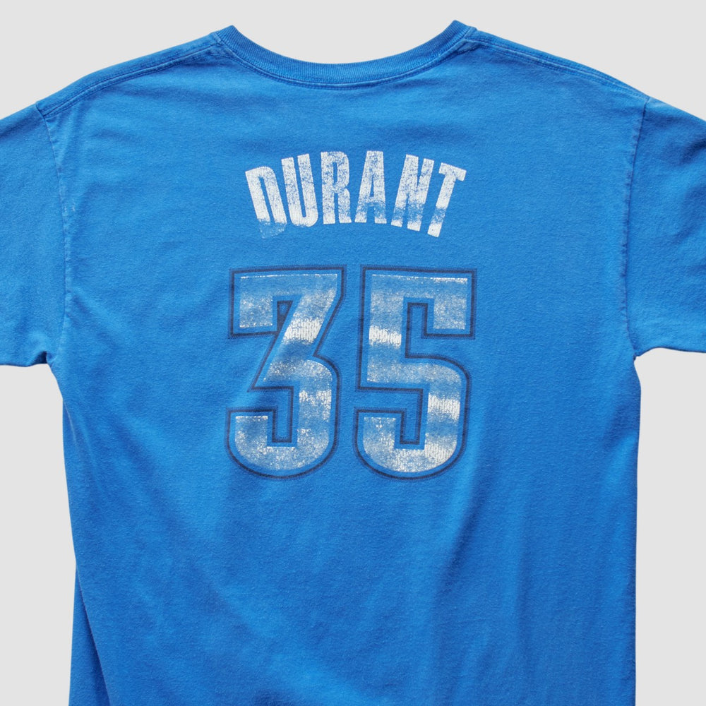 Oklahoma City Thunder 2000s T-Shirt - Blue Vintage cheap