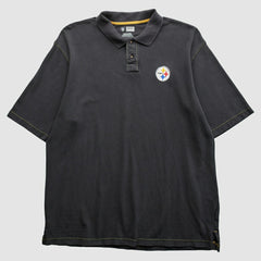 Pittsburgh Steelers 2010s Polo - Black Vintage online