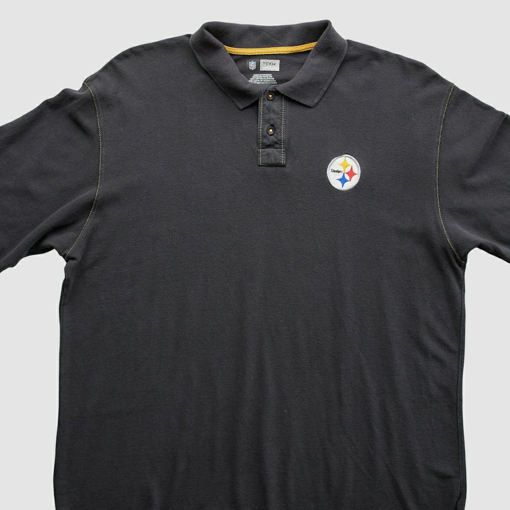 Pittsburgh Steelers 2010s Polo - Black Vintage online