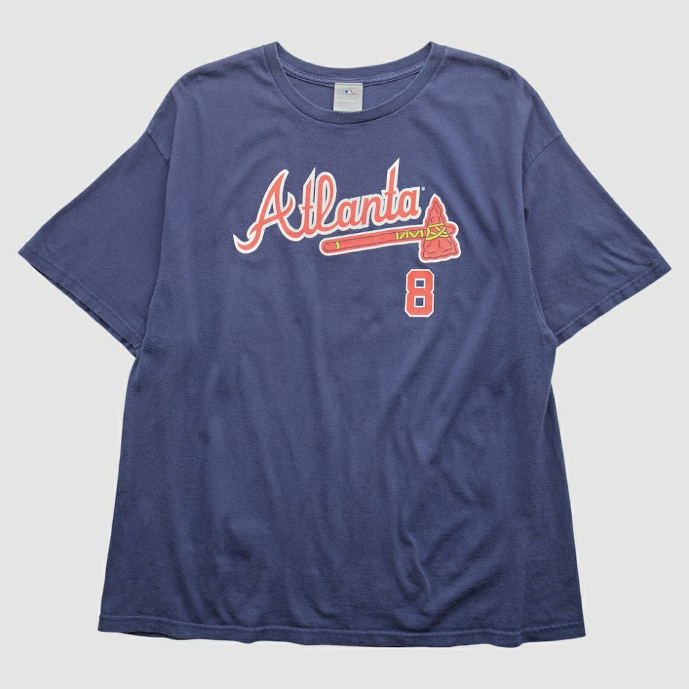 Atlanta Braves 2000s T-Shirt Navy Vintage