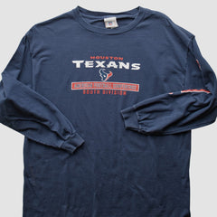 Houston Texans NFL 2000s T-Shirt - Navy Vintage sale