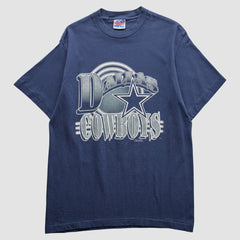 Dallas Cowboys Trench 90s T-Shirt - Navy Vintage outlet