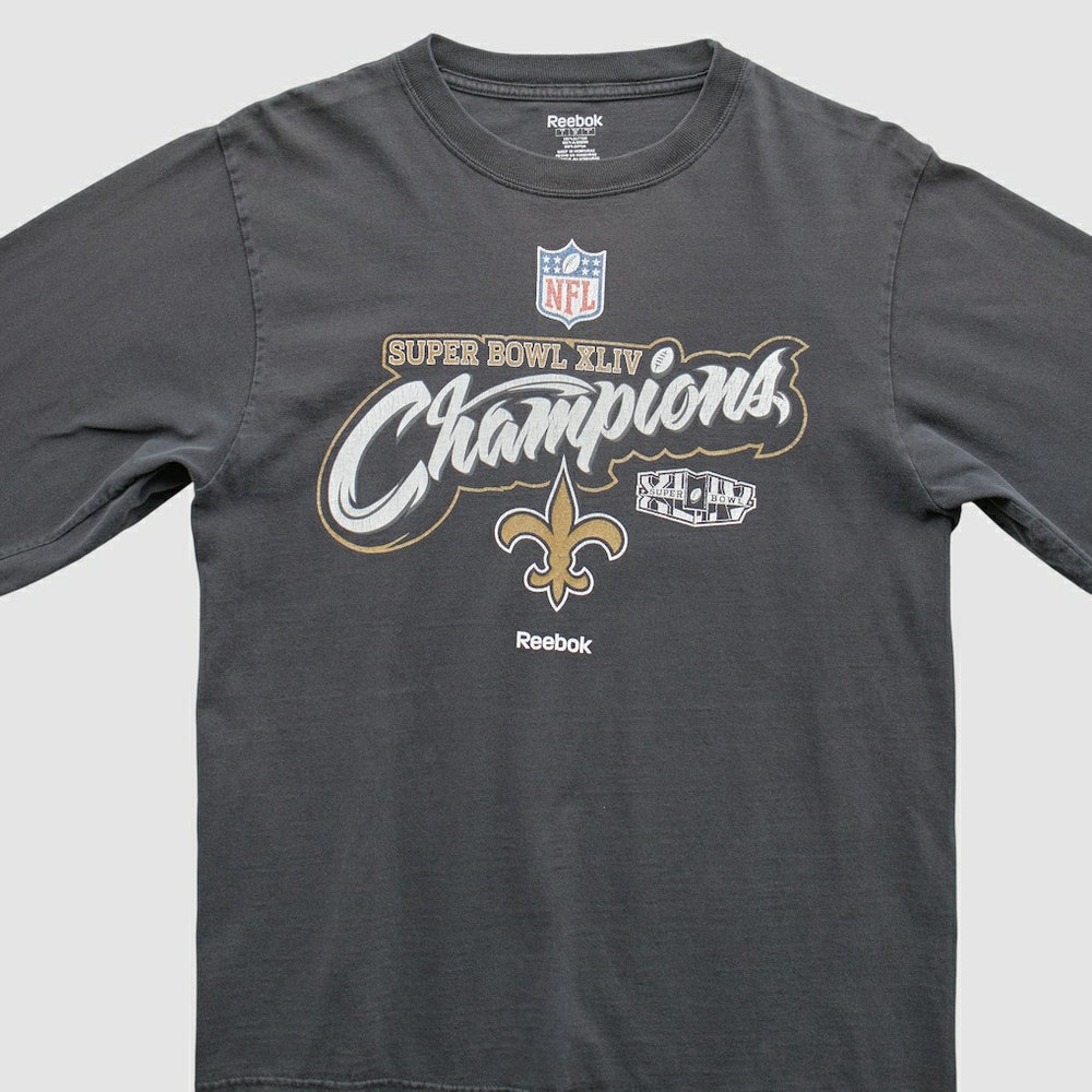 New Orleans Saints Reebok 2010 T-Shirt - Black Vintage discount