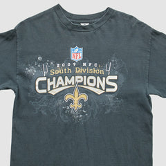 New Orleans Saints 2009 T-Shirt - Black Vintage for sale