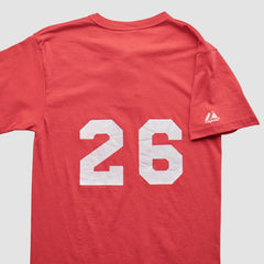 Los Angeles Angels Majestic 90s T-Shirt Red Vintage