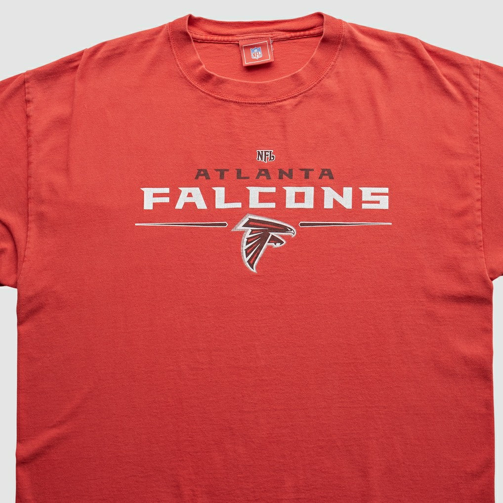 Atlanta Falcons NFL 2000s T-Shirt - Red Vintage sale