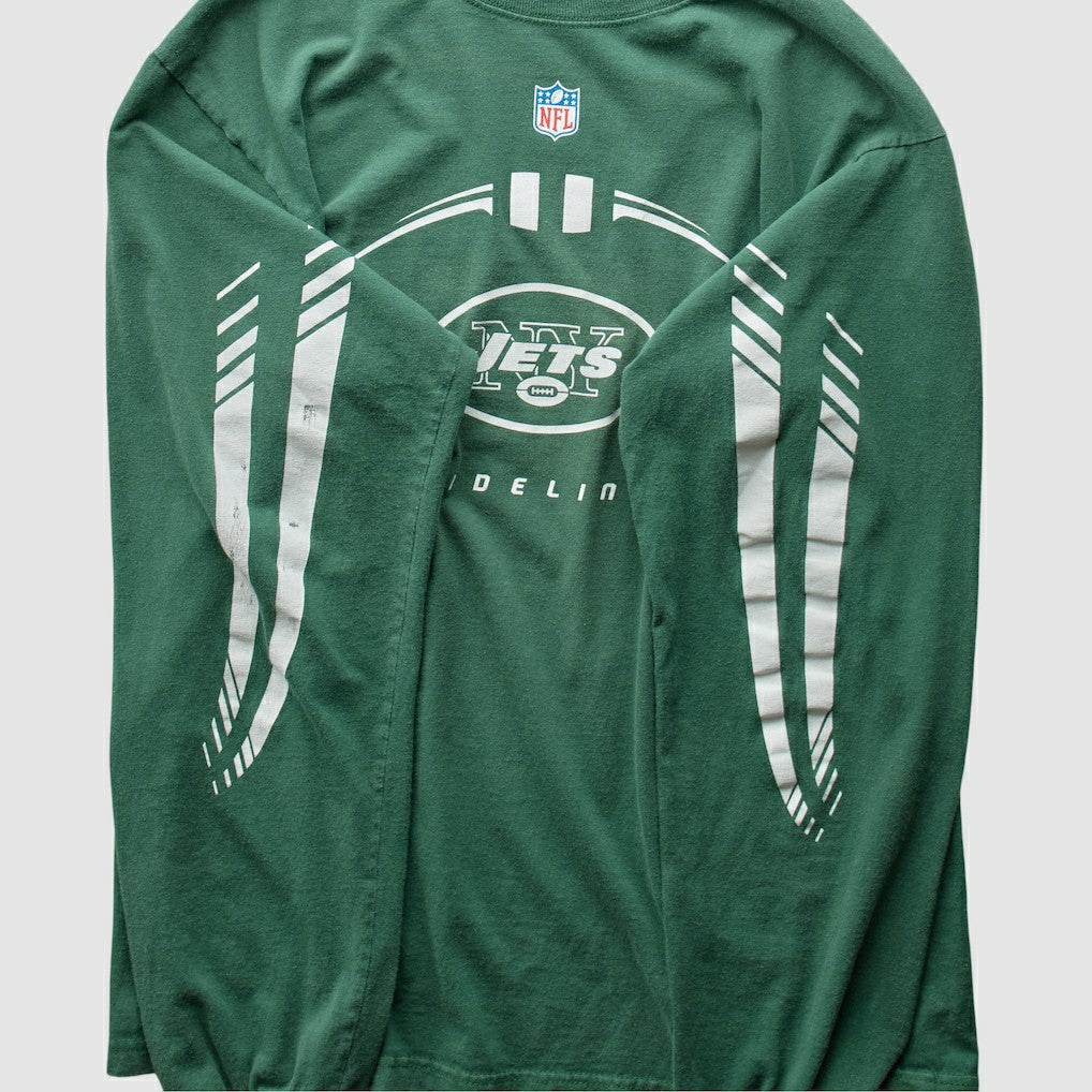 New York Jets 2000s T-Shirt - Green Vintage sale