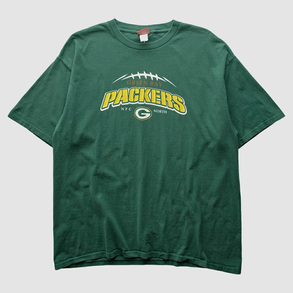 Green Bay Packers NFL 2000s T-Shirt - Green Vintage on sale