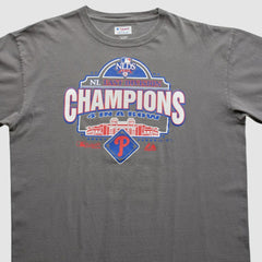 Philadelphia Phillies Majestic 2010 T-Shirt Gray Vintage