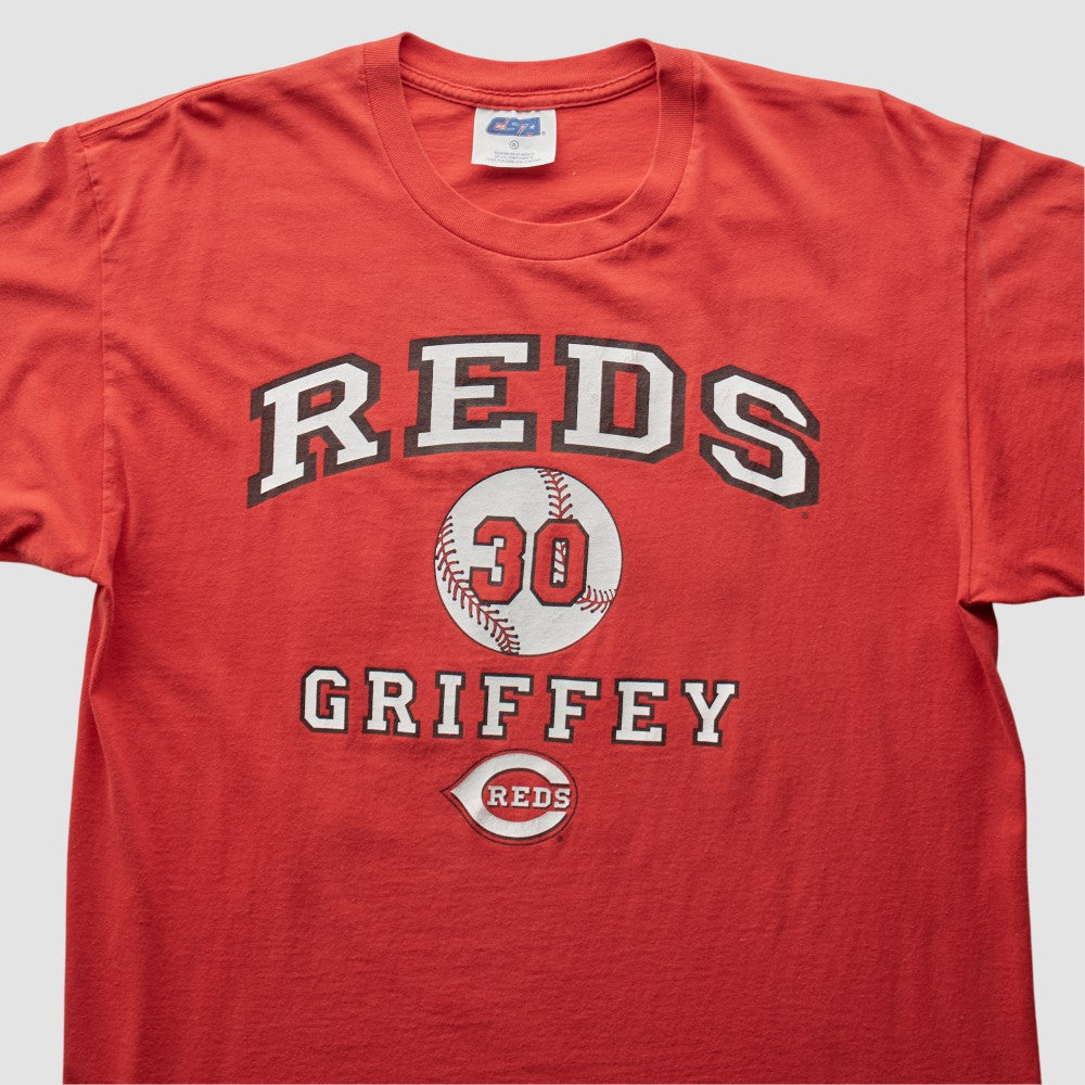 Cincinnati Reds CSA 2000s T-Shirt Red Vintage