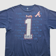 Atlanta Braves 2010s T-Shirt Blue Vintage