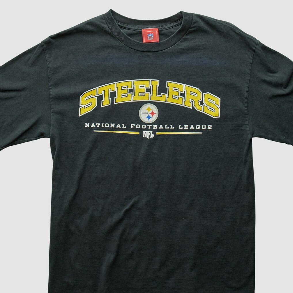 Pittsburgh Steelers NFL 2000s T-Shirt - Black Vintage discount