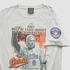Baltimore Orioles Majestic Cooperstown Collection 2007 T-Shirt White Vintage