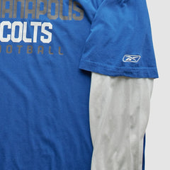 Indianapolis Colts Reebok 2000s T-Shirt - Blue Vintage outlet